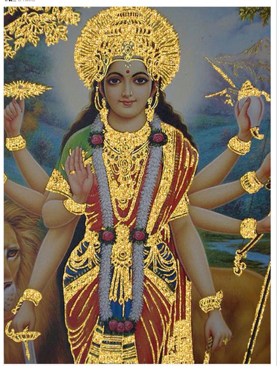 Ashtbhujadhari Mata Lakshmi Photo Images