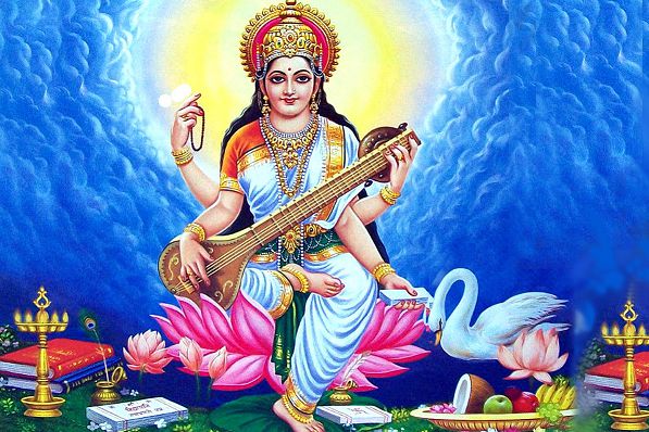 Wallpaper ID: 266939 / saraswati the goddess of knowledge and music 4k  wallpaper free download