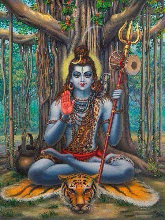 God Shiva Painting HD