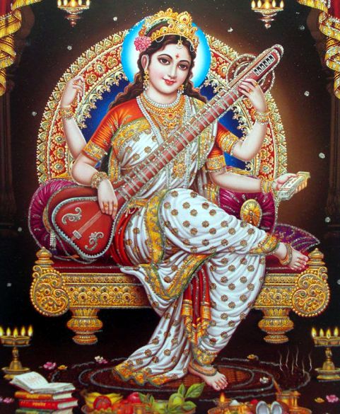 Goddess Saraswati Mata Photo