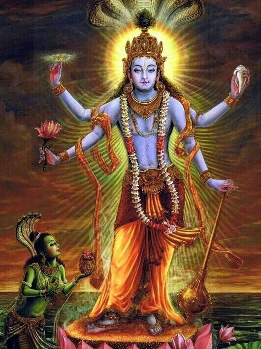 HD Picture of God Vishnu
