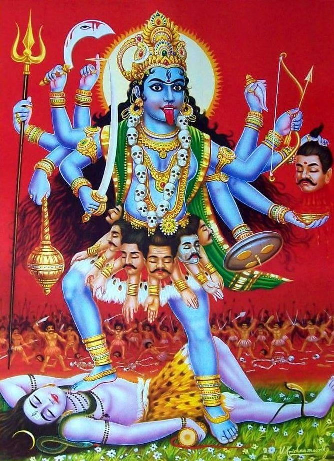 Kali Hindu Goddess Photos