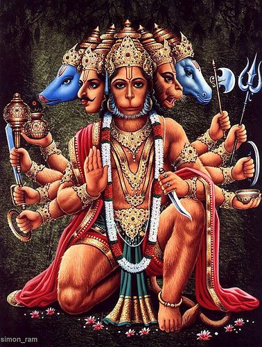 Lord Hanuman Panchmukhi Photos