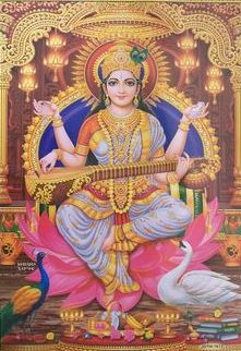 Maa Saraswati Photo Wallpapers