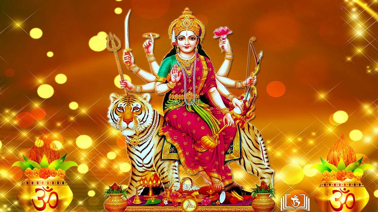 Download Hindu Shakti Goddess Of Femininity Wallpaper  Wallpaperscom