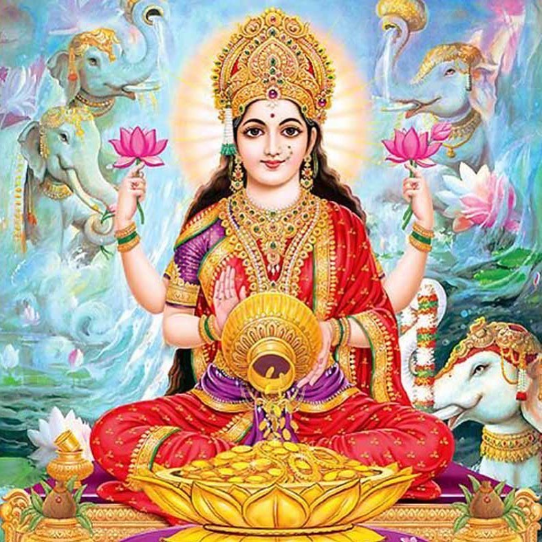 Maharani Goddess Lakshmi Mata Download Photo