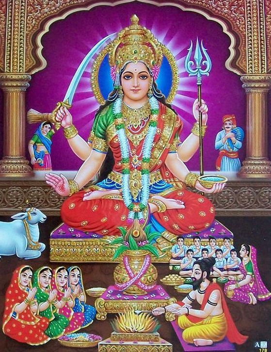 Santoshi Maa Images Wallpaper