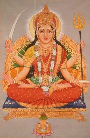 Santoshi Mata Wallpaper