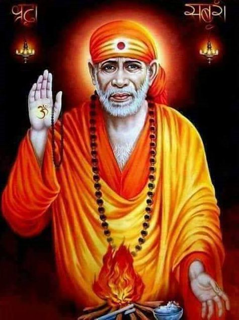 Sai Baba HD Wallpaper Images Photos for Mobile - HinduWallpaper