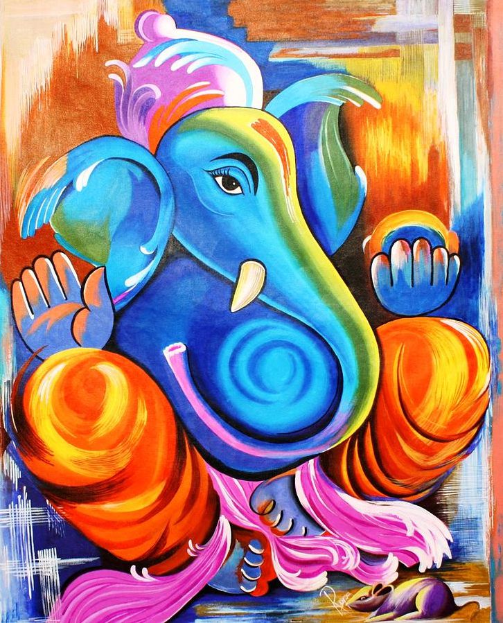 Sri Ganpati Painting