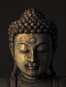 Buddha Sculpture face